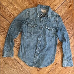 Polo by Ralph Lauren Denim Blue Button Down Shirt